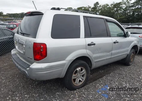 2005 Honda Pilot Ex-L from USA, damaged, VIN 2HKYF18515H518524